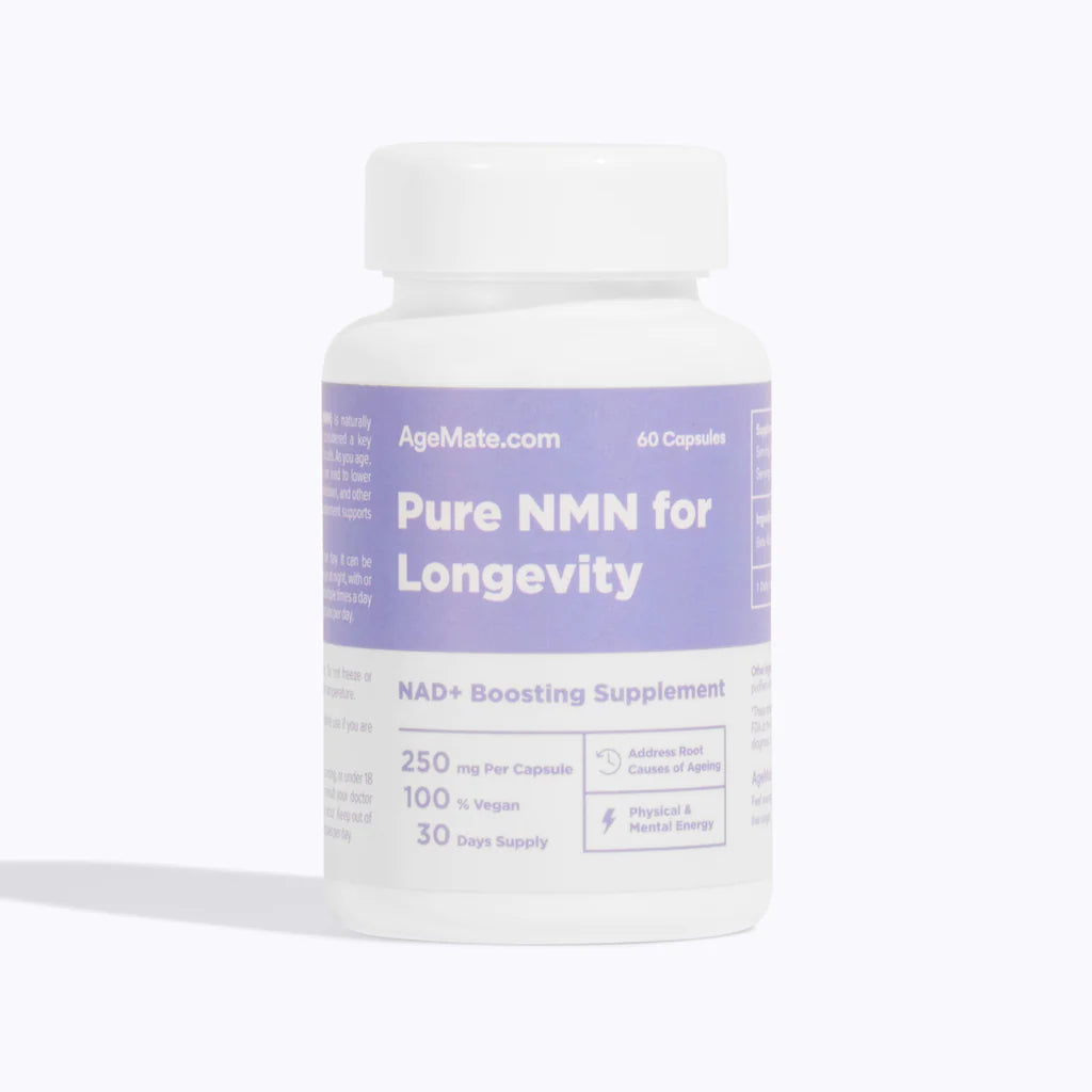 NMN Supplement for NAD+ (60 x 250mg Capsules)
